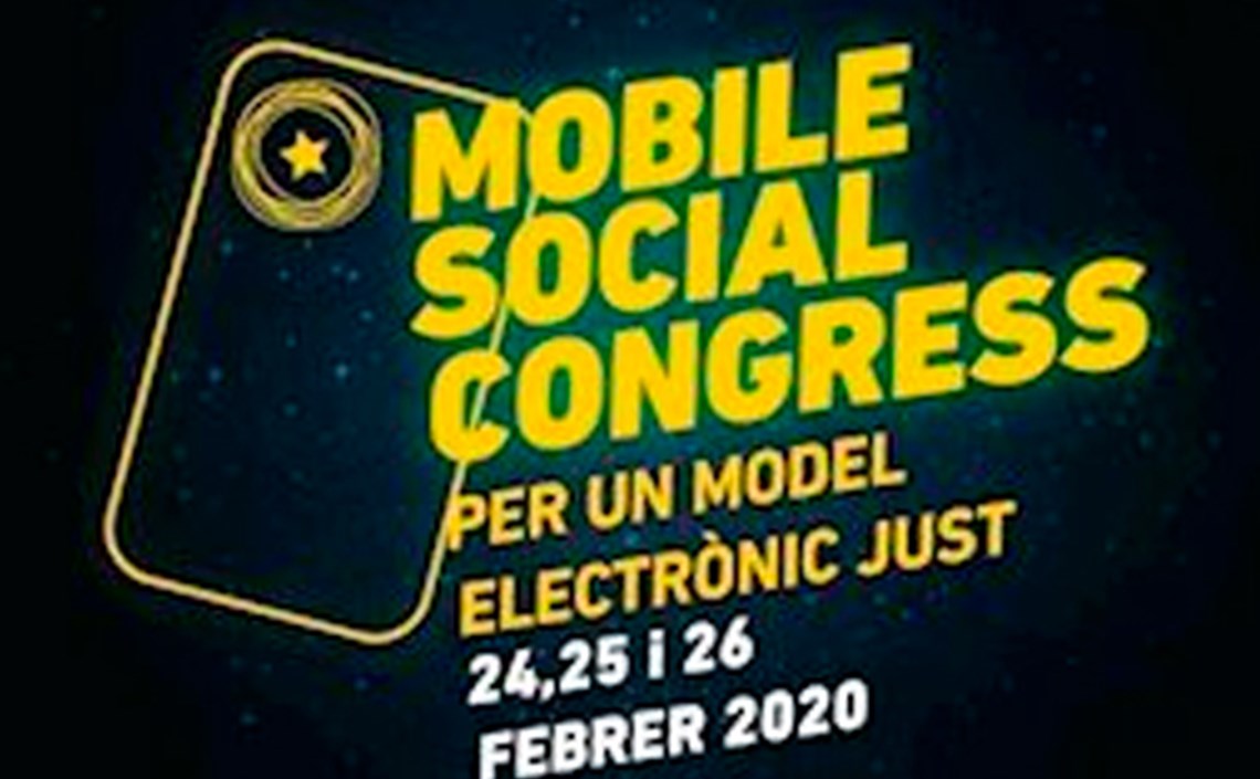 Cinquena edició del Mobile Social Congress contra el model de producció i consum de les TIC