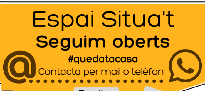 Espai Situa't: salut mental durant el confinament