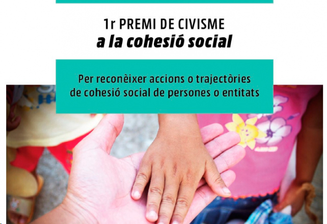 Oberta la convocatòria dels Premis de Civisme 2020