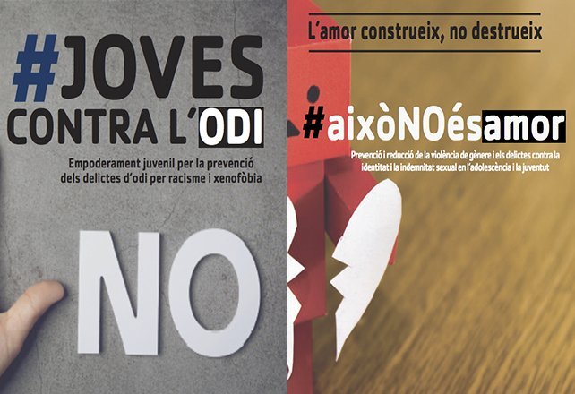 Crida a joves per a participar en projectes de sensibilització contra discursos d'odi