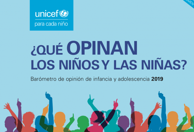 Unicef Espanya presenta el Baròmetre d’Opinió de la Infància i Adolescència 2019