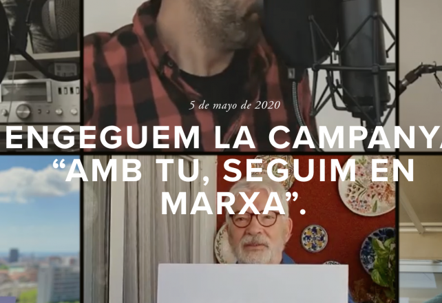 El Centre d’Acollida ASSÍS per a persones sense llar llança la campanya 'Amb tu, seguim en marxa'