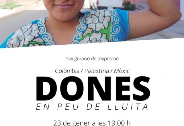 L’Associació Catalana per la Pau impulsa l'exposició 'Dones en peu de lluita'