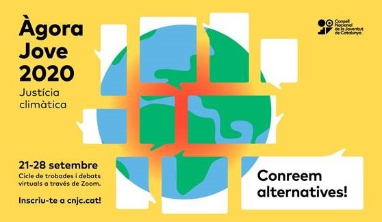 Quatre actes per  conrear alternatives per a la justícia climàtica  a l'Àgora Jove 2020