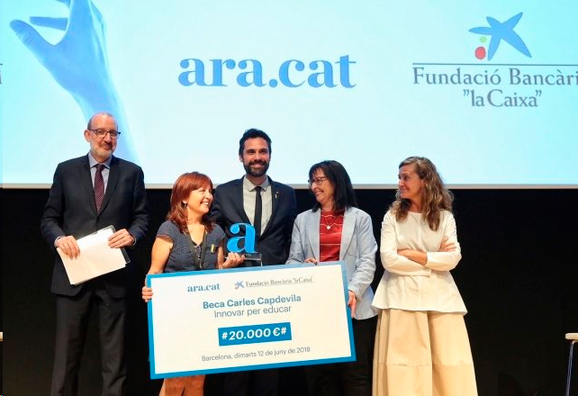 L’escola La Maquinista de Barcelona guanya la primera beca Carles Capdevila