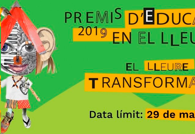 Oberta la convocatòria dels Premis d’educació en el lleure