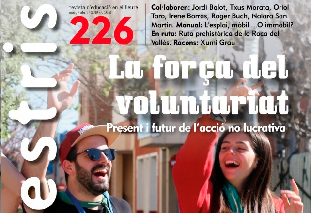 El voluntariat, tema central del nou Estris 226