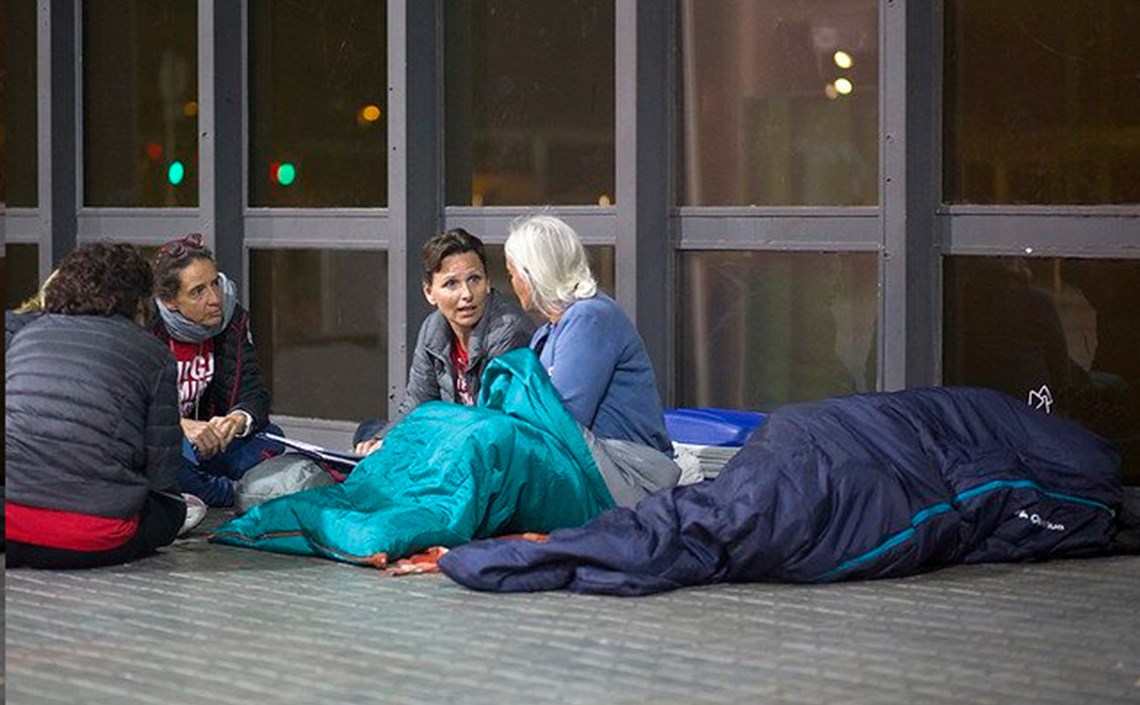 Les persones sense llar a Barcelona porten gairebé 4 anys de mitjana dormint al carrer