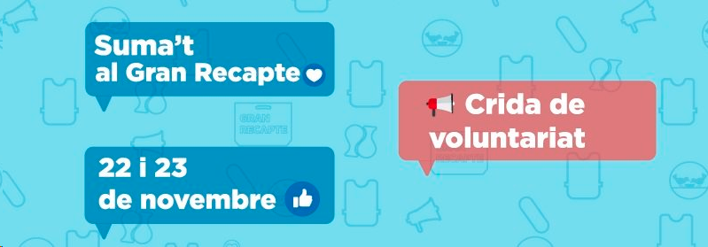El Banc dels Aliments busca voluntaris pel Gran Recapte