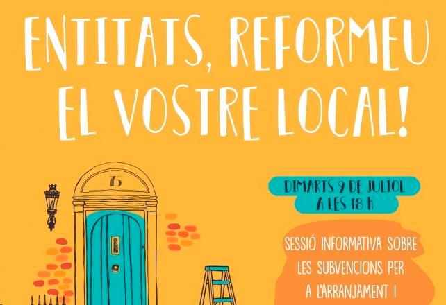 Oberta la convocatòria de subvencions per l’arranjament de locals de Barcelona
