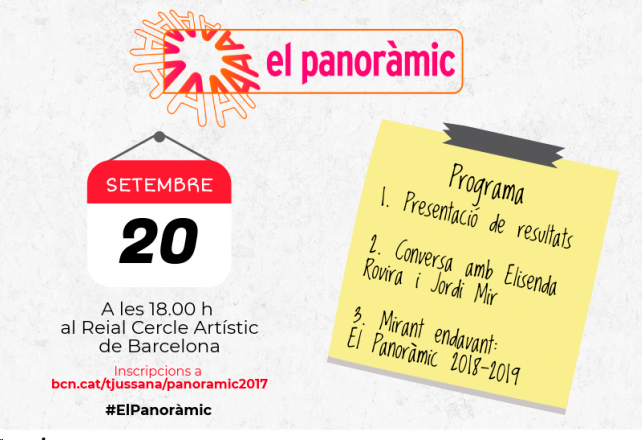 Tot a punt per la presentació de l’informe “El Panoràmic”