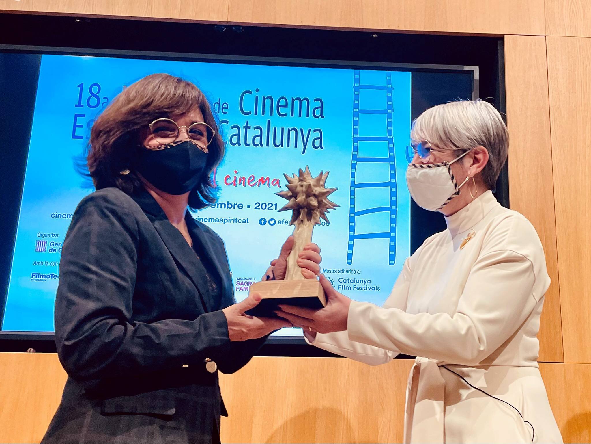 Judith Colell, guanyadora del Premi de Cinema Espiritual de Catalunya